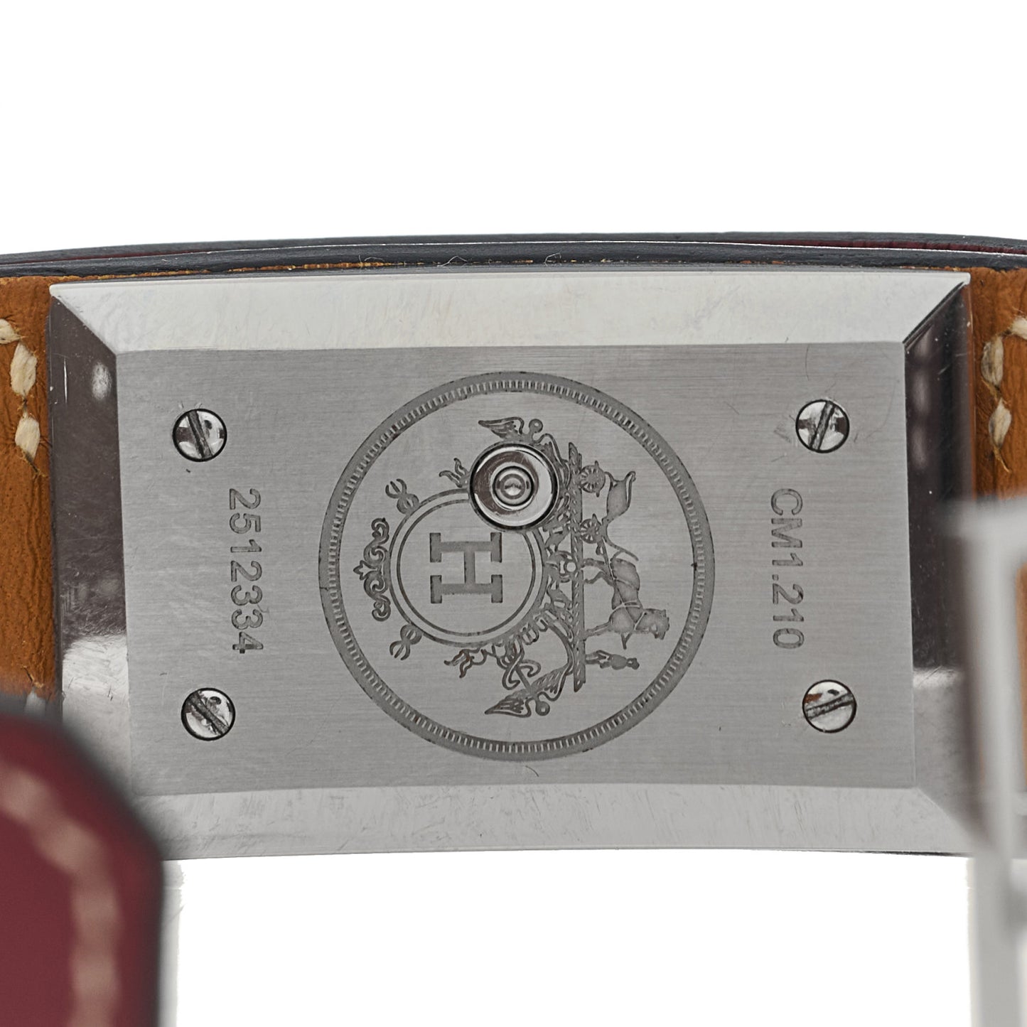 Stainless Steel Barenia 20mm Shell Schmiddy Quartz Watch Fauve