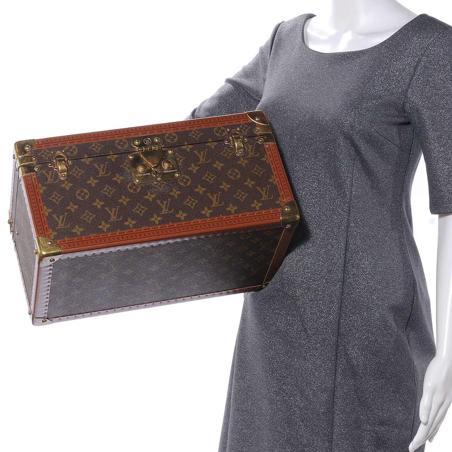 Monogram Boite Bouteilles et Glace Beauty Train Case