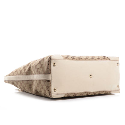 Gucci Monogram Creole Large Tote Off White 4 of 7