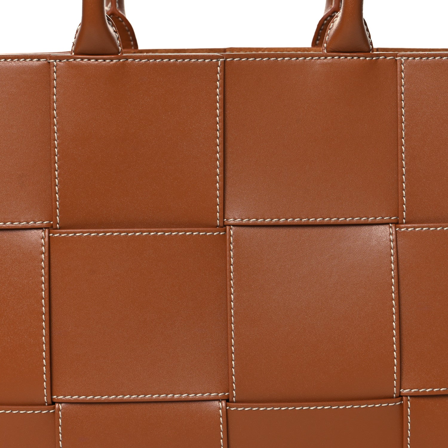 Bottega Veneta Nappa Maxi Intrecciato Mens Arco Tote Wood 8 of 11