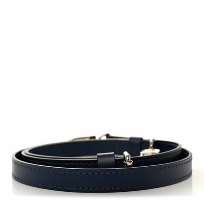 Louis Vuitton Calfskin 16mm Adjustable Shoulder Strap Indigo 2 of 4