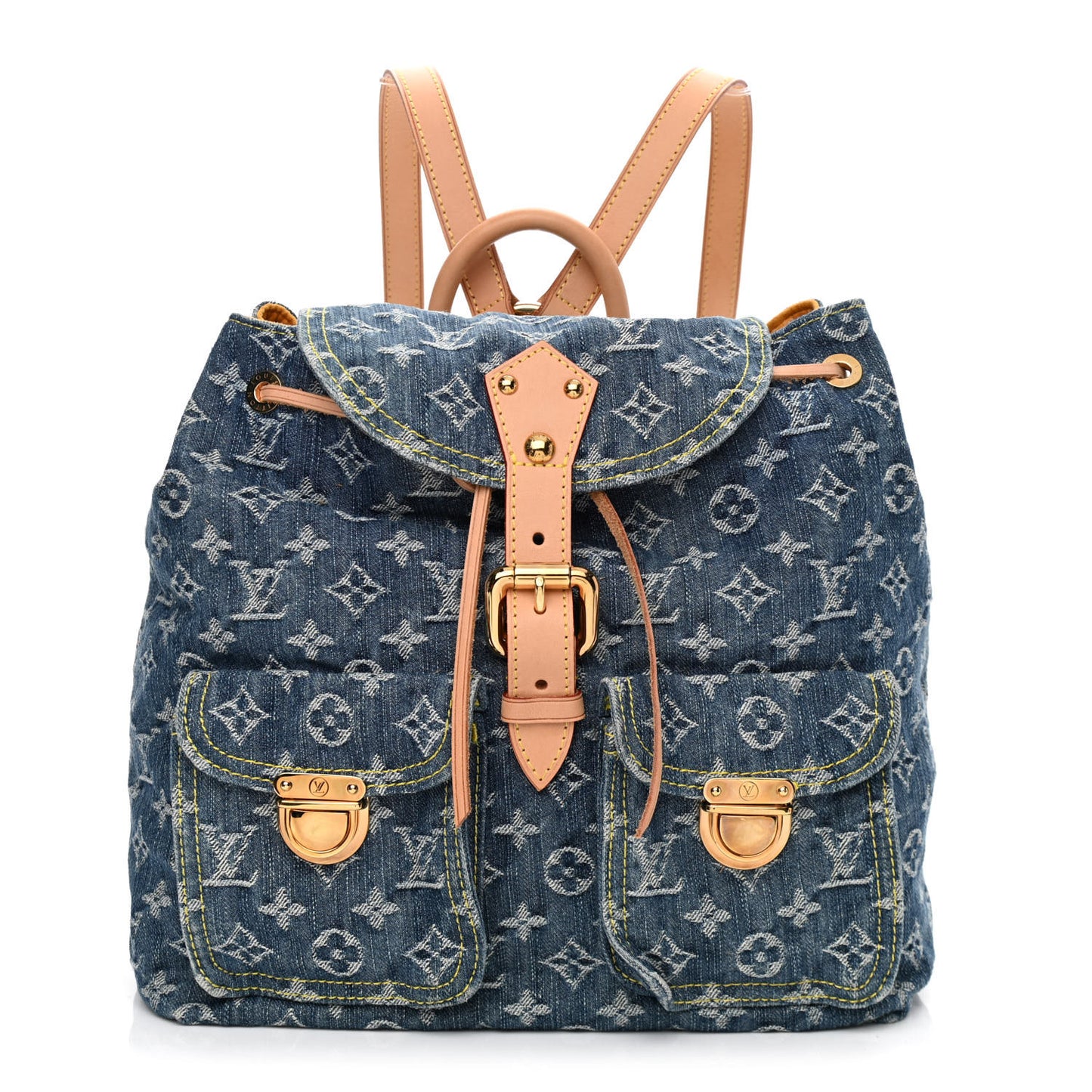 Denim Sac a Dos Backpack GM Blue