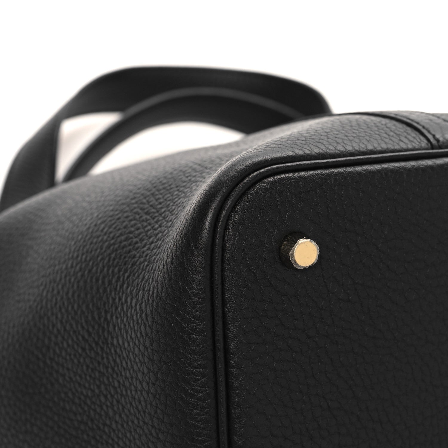 Hermes Taurillon Clemence Picotin Lock 22 MM Black 11 of 13