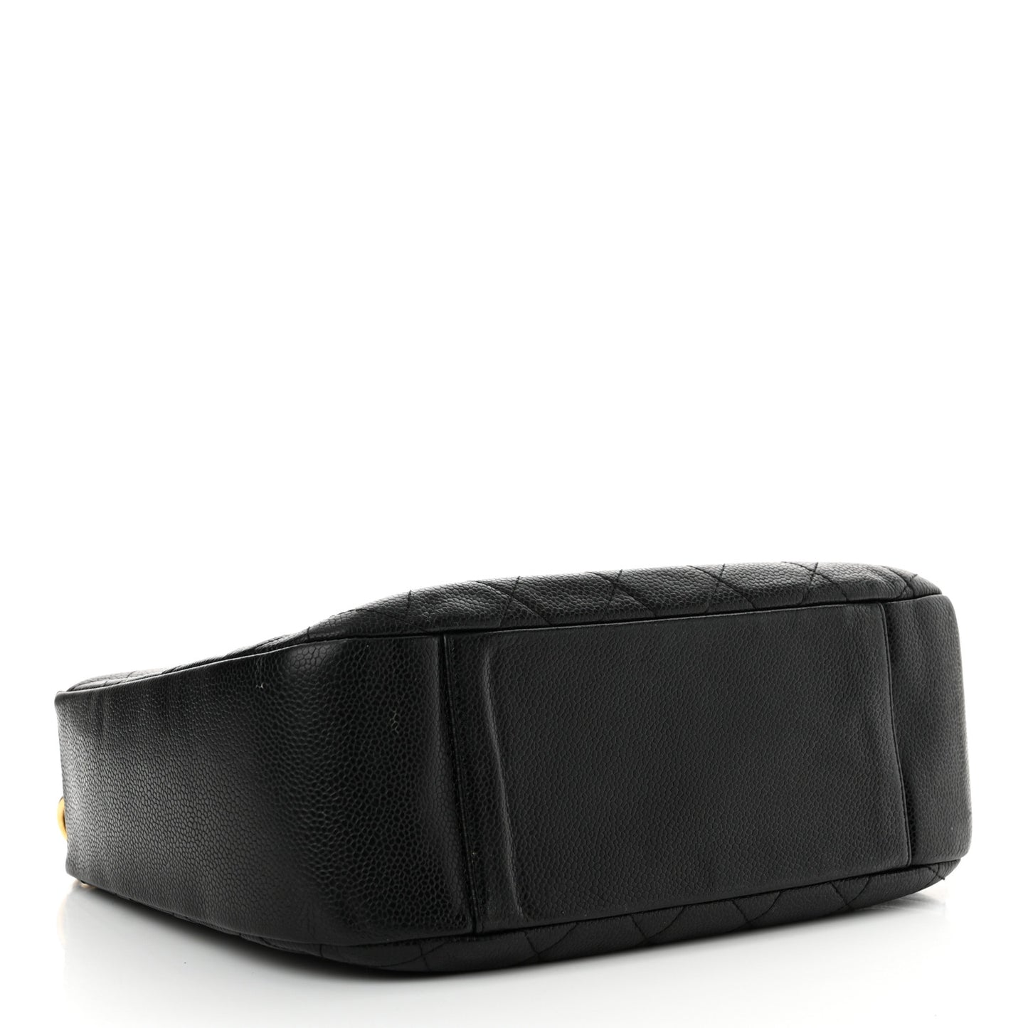 Caviar Quilted Timeless CC Shoulder Bag Black