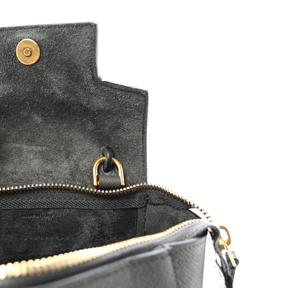 Celine Grained Calfskin Pico Belt Bag Grey 7 of 10