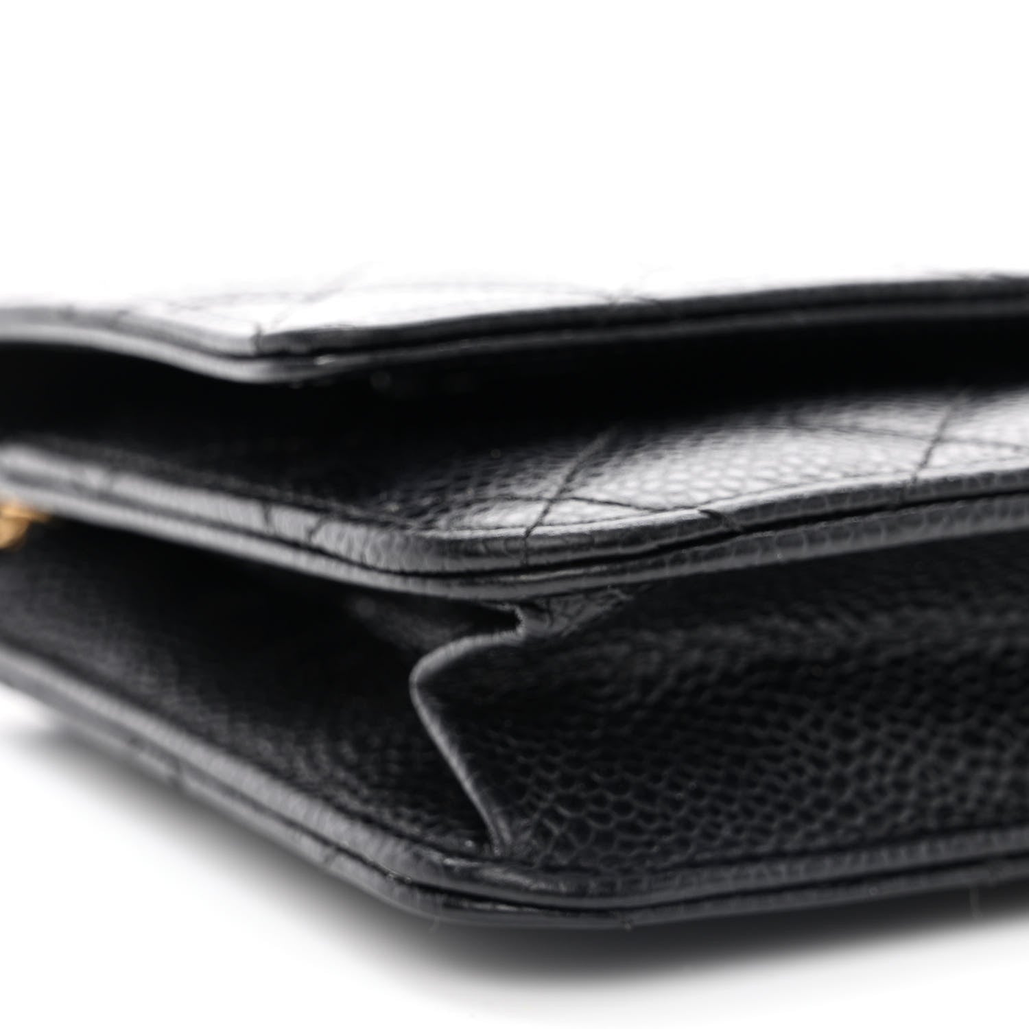 Chanel Caviar Quilted Wallet on Chain WOC Black 11 of 16