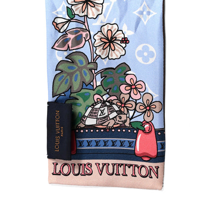 Louis Vuitton Silk Monogram LV Wonderland Bandeau Nude 2 of 4