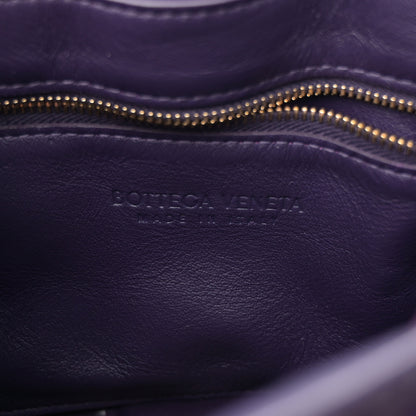 Bottega Veneta Textured Deerskin Maxi Intrecciato Padded Cassette Crossbody Bag Raisin 6 of 12