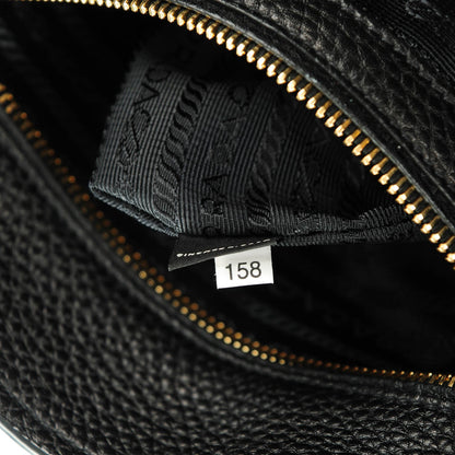 Prada Vitello Daino Tote Nero Black 8 of 8