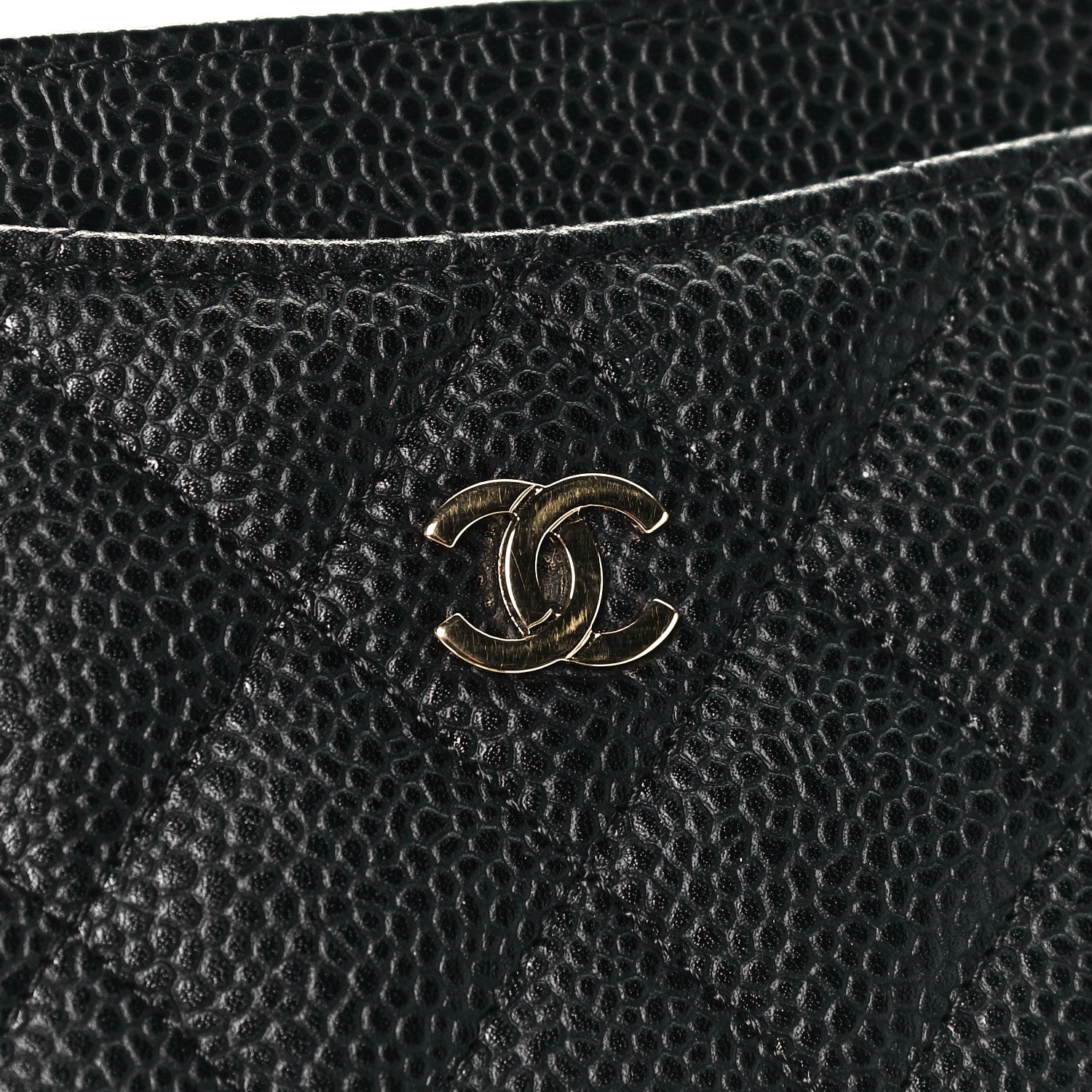 Chanel Caviar Quilted Card Holder Black 6 of 9