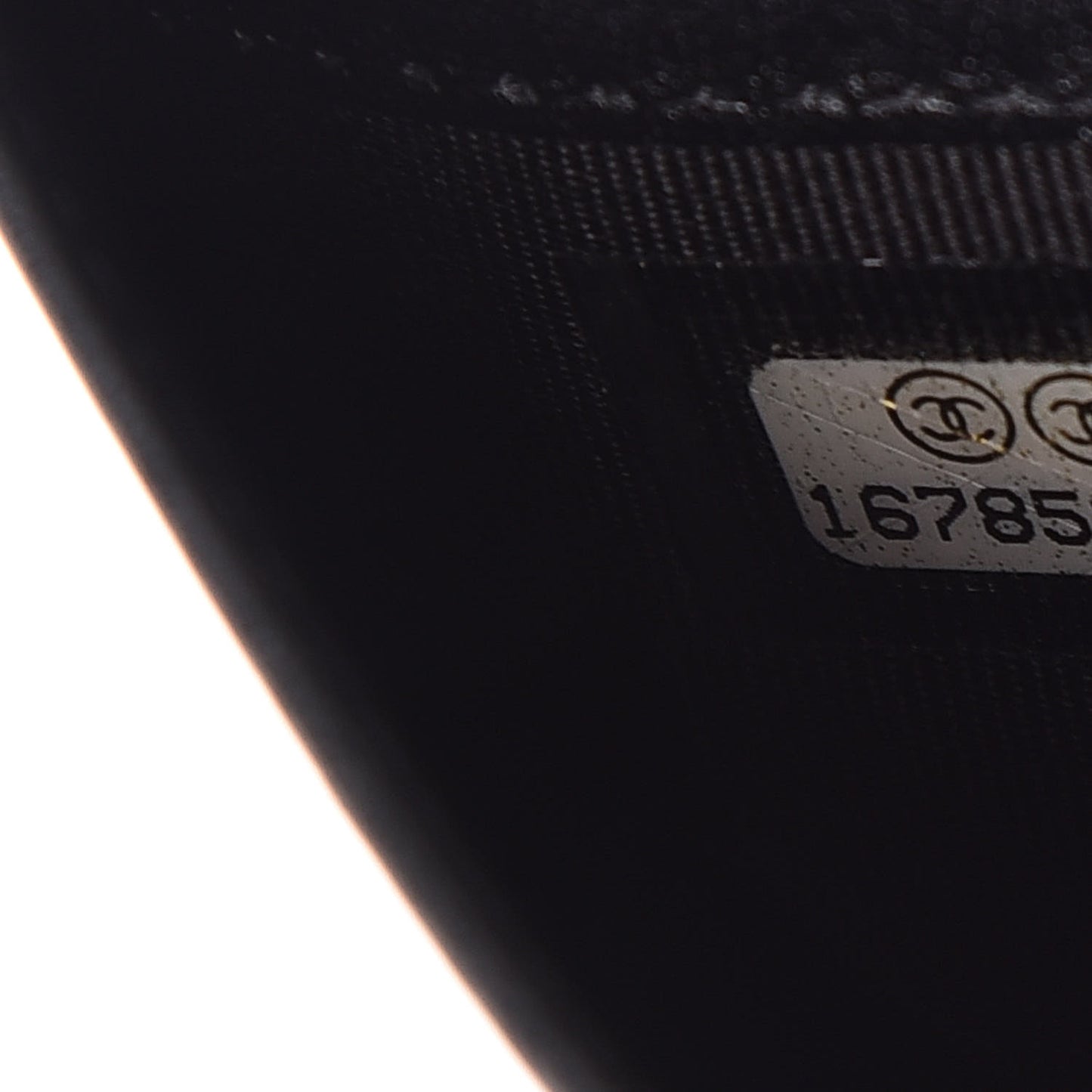 Patent Quilted Yen Wallet Black