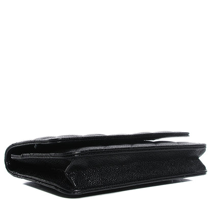 Chanel Caviar Quilted Wallet On Chain WOC Black 4 of 9