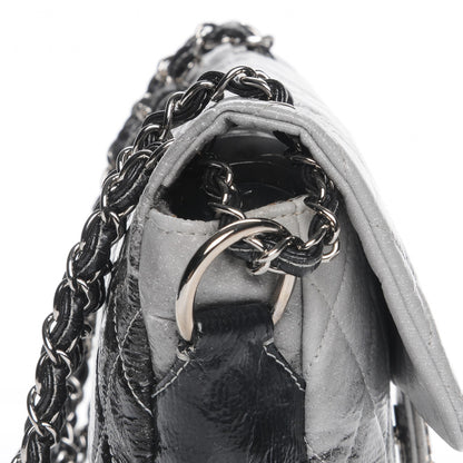 Chanel Vinyl Quilted Small Melrose Degrade Flap Black 9 of 9