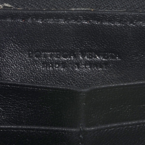 Bottega Veneta Nappa Intrecciato Zip Around Wallet Black 6 of 7