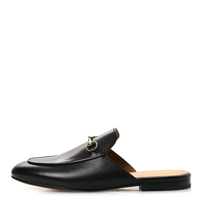 Gucci Calfskin Womens Princetown Slippers 41 Black 1 of 11