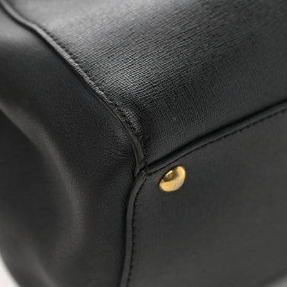 Fendi Vitello Elite Regular 2Jours Tote Black 15 of 18