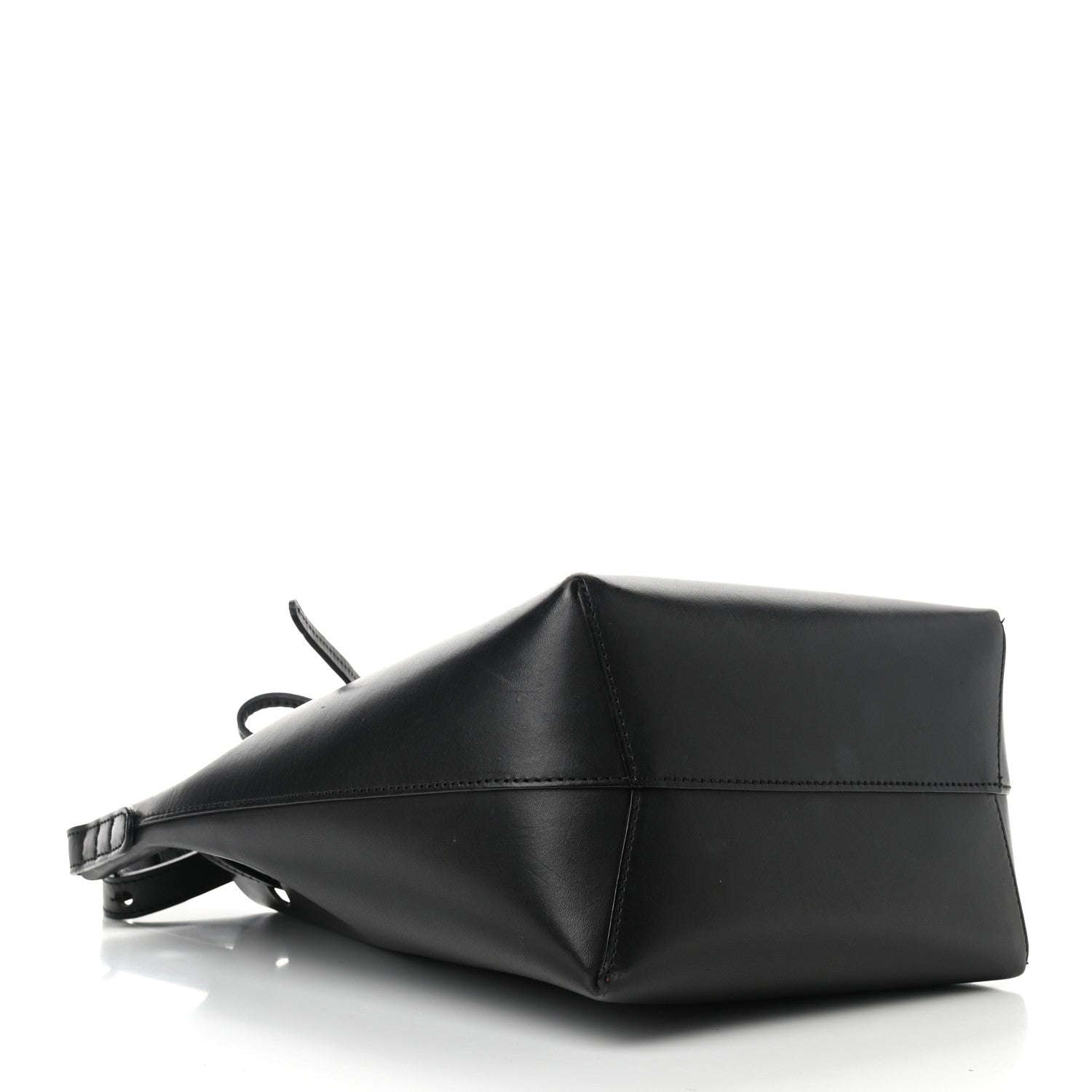 Mansur Gavriel Calfskin Mini Bucket Bag Black Flamma 4 of 11