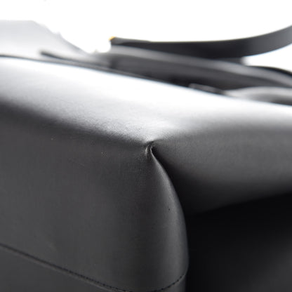 Mansur Gavriel Calfskin Mini Folded Bag Black Flamma 13 of 15