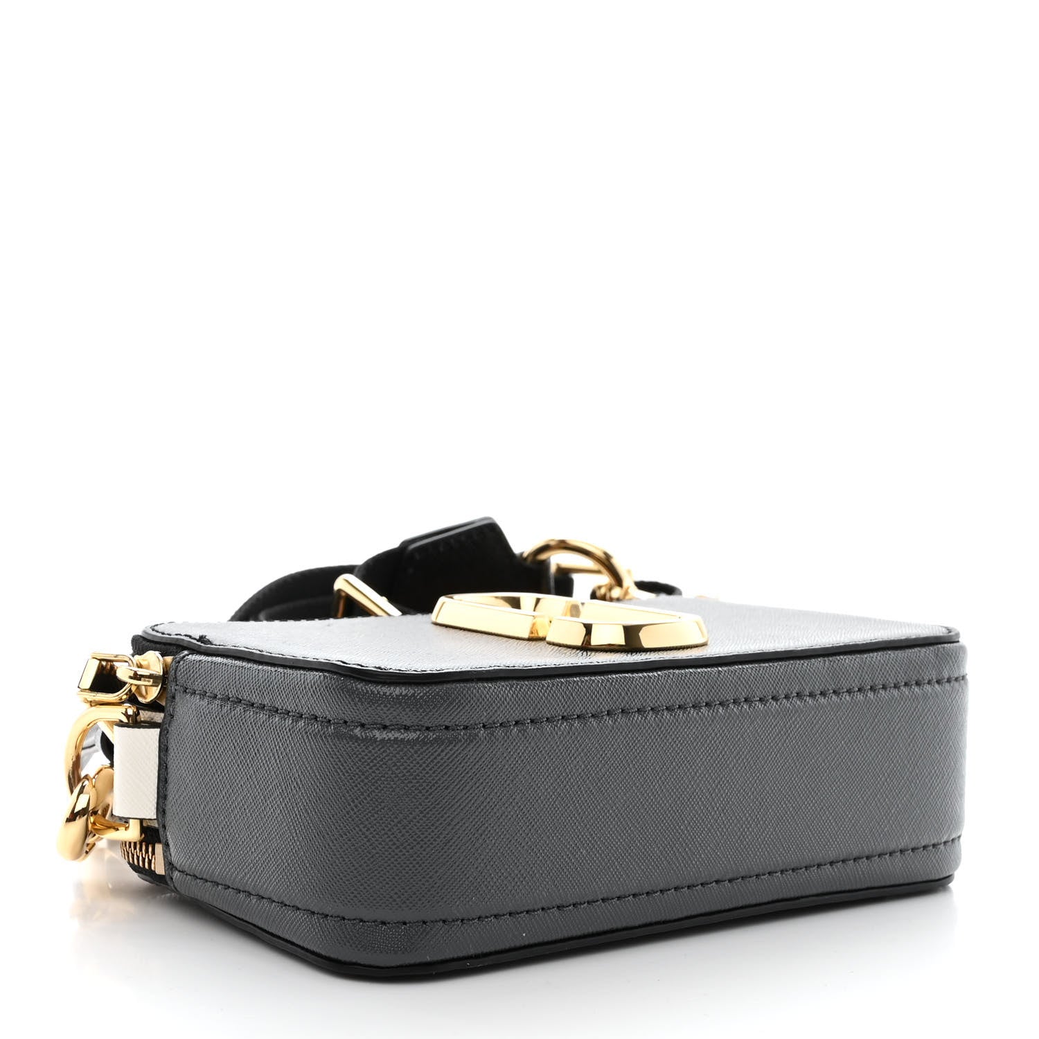 Marc Jacobs Saffiano Small Snapshot Camera Black Mulitcolor 4 of 11