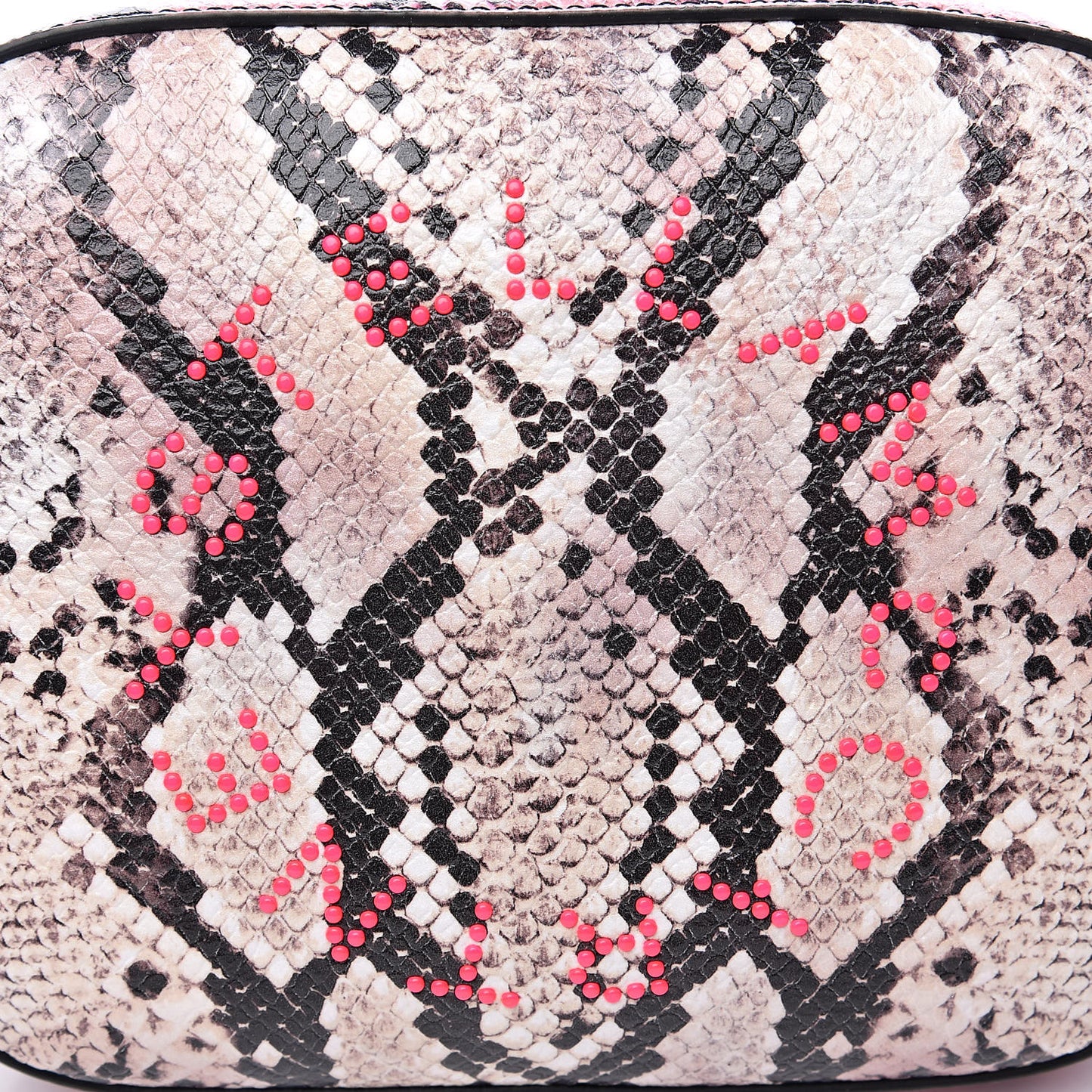 Eco Alter Snakeskin Perforated Logo Bag