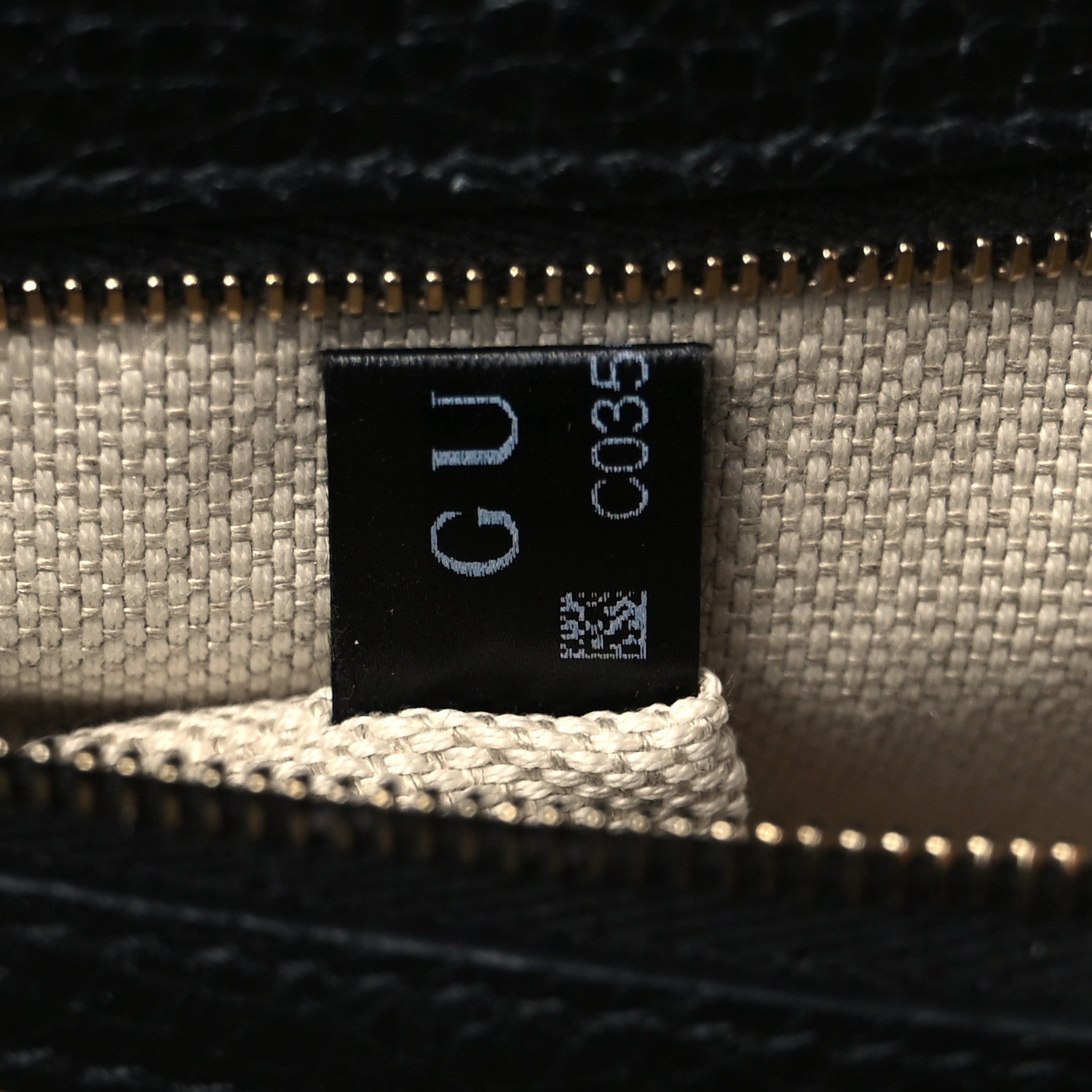Gucci Pebbled Calfskin Medium Soho Flap Crossbody Black 8 of 11