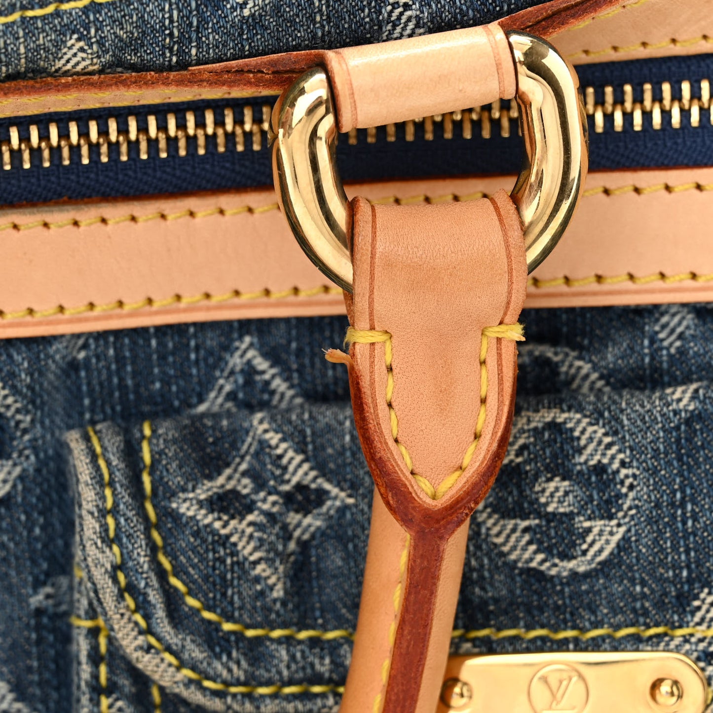 Monogram Denim Neo Speedy Blue
