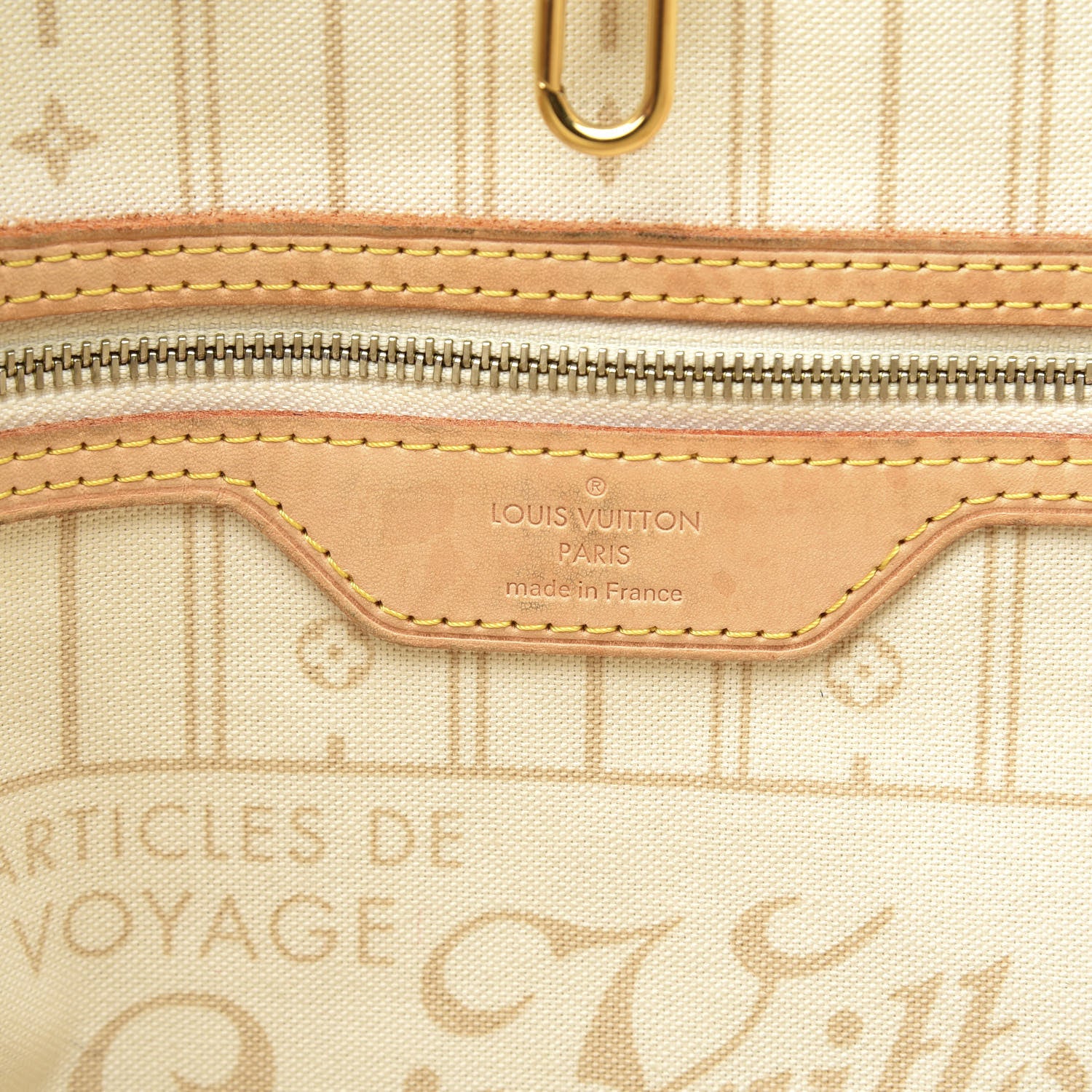 Louis Vuitton Damier Azur Neverfull GM 7 of 9