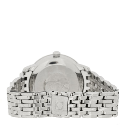 Omega Stainless Steel Diamond 32.7mm De Ville Co-Axil Chronometer Automatic Watch Blue 424.10.33.20.53.001 3 of 5