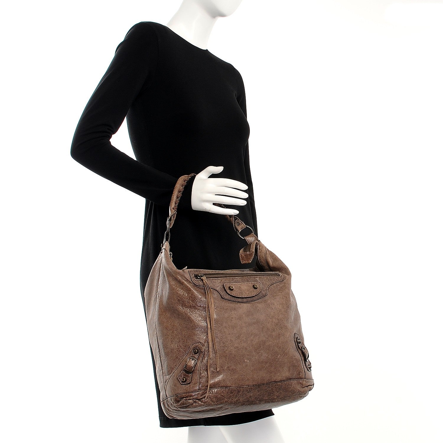 Balenciaga Chevre Classic Hardware Day Hobo 2 of 8