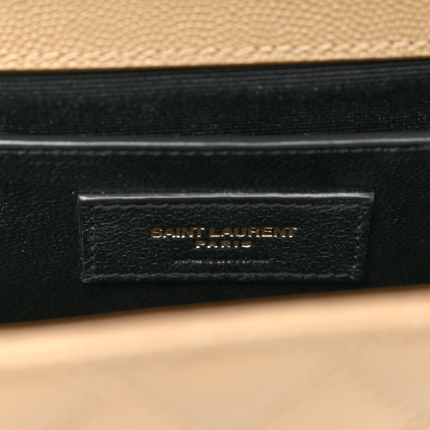 Grain De Poudre Textured Mixed Matelasse Medium Triquilt Monogram Satchel Dark Latte