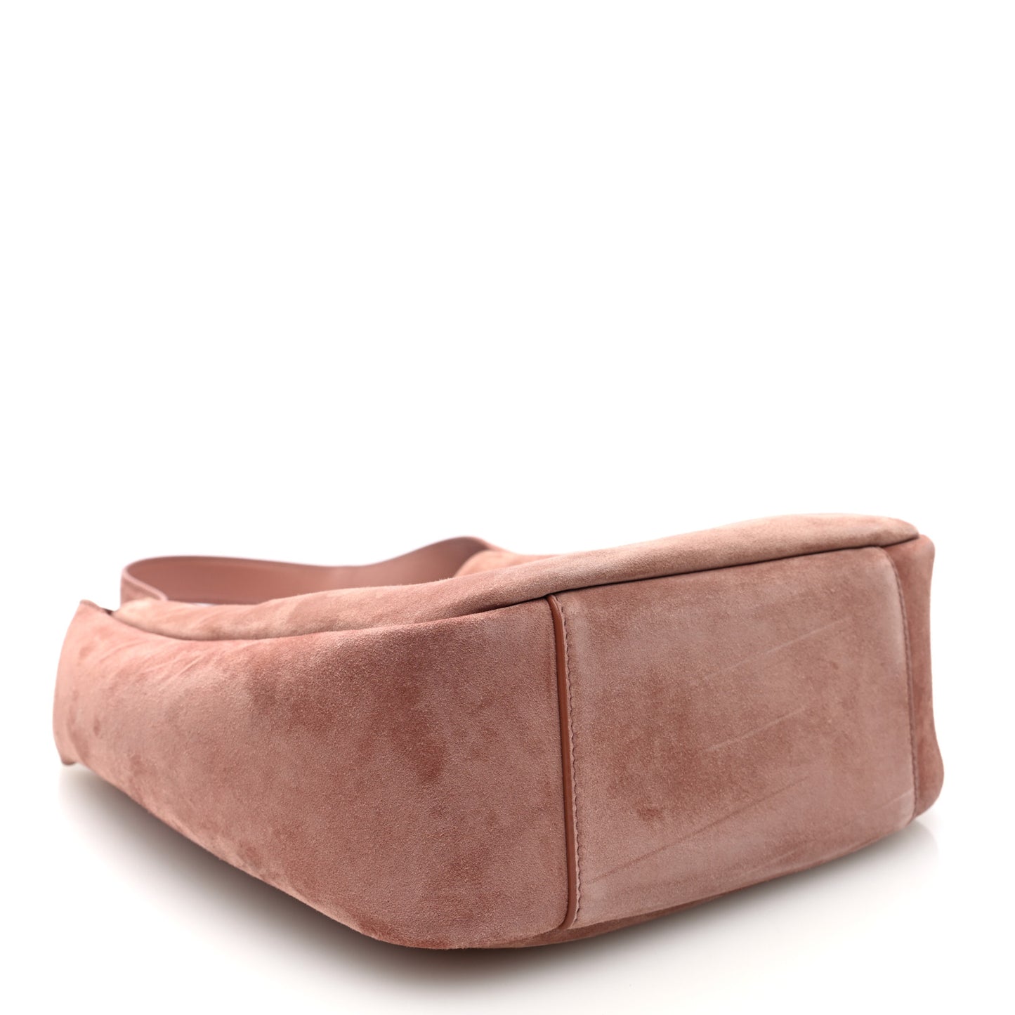Suede Calfskin Small Le 5 A 7 Soft Hobo  Barely Pink