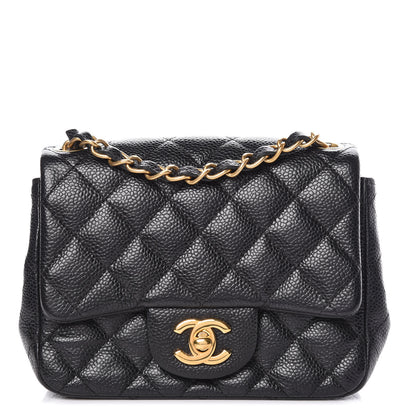 Chanel Caviar Quilted Mini Square Flap Black 1 of 9