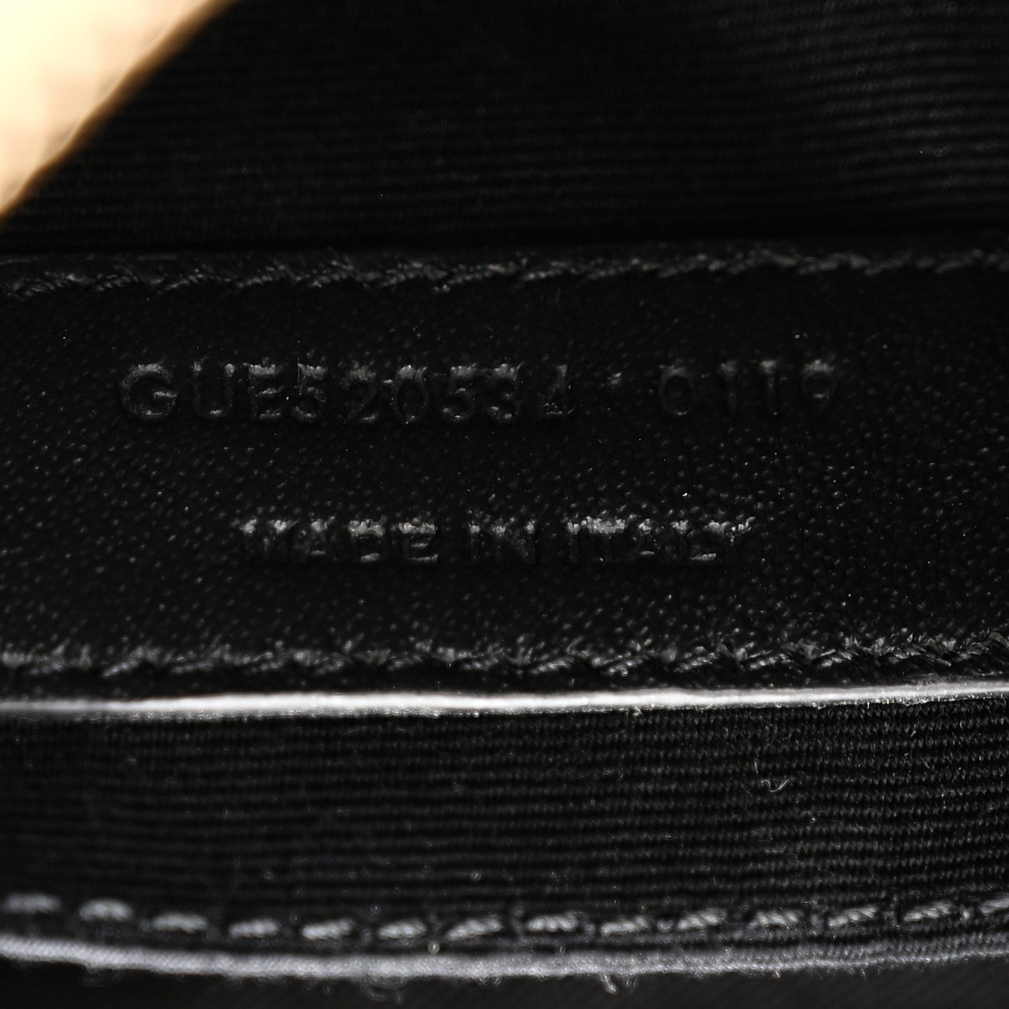 Calfskin Matelasse Monogram Lou Camera Bag Black