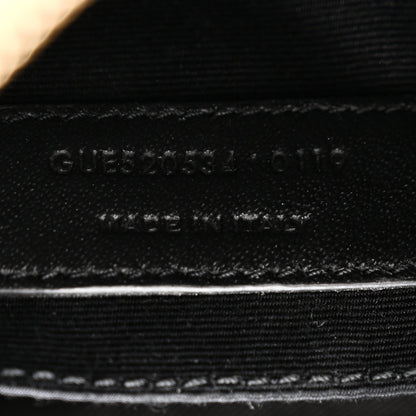 Saint Laurent Calfskin Matelasse Monogram Lou Camera Bag Black 7 of 10