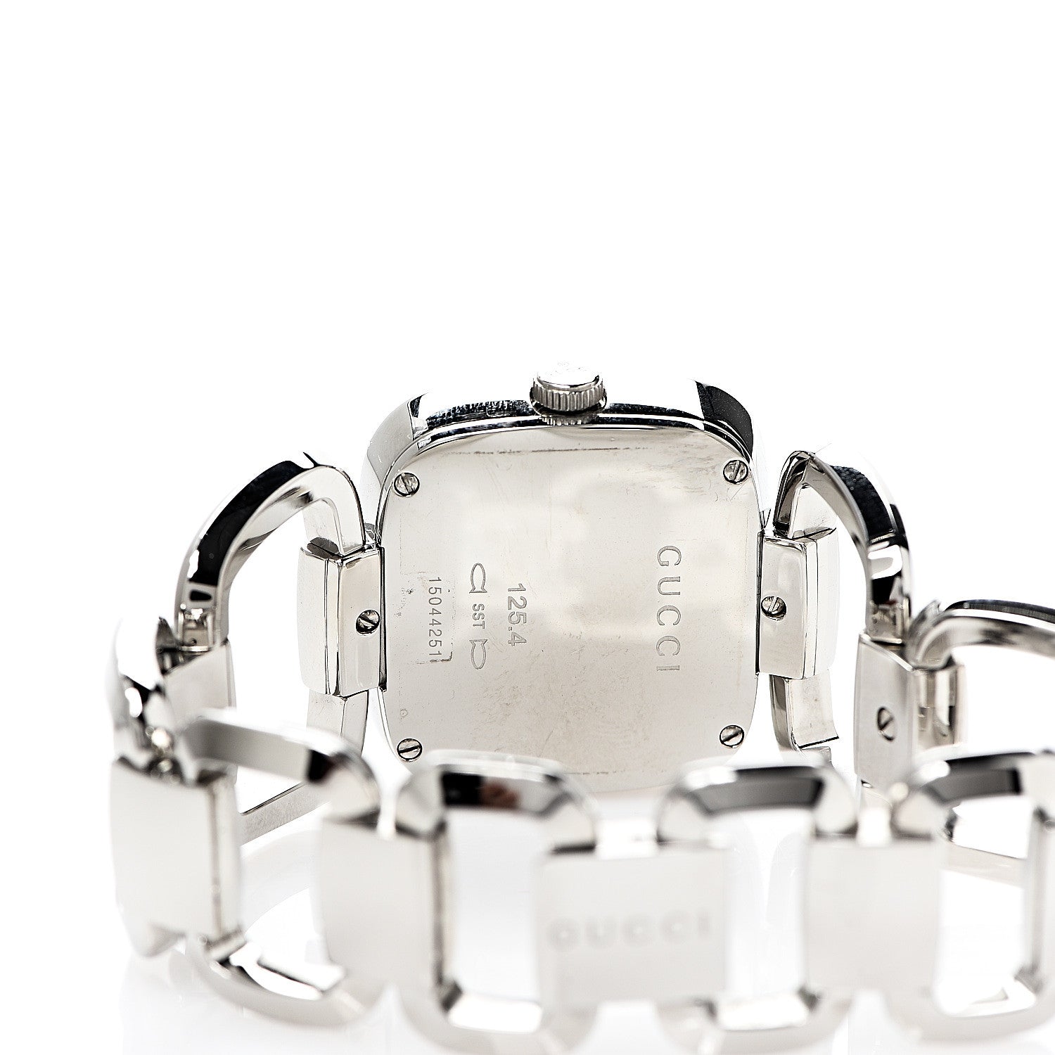 Gucci Stainless Steel 32mm G-Square Quartz Watch Black 4 of 6