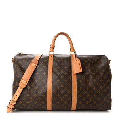 Louis Vuitton Monogram Keepall Bandouliere 55 1 of 20