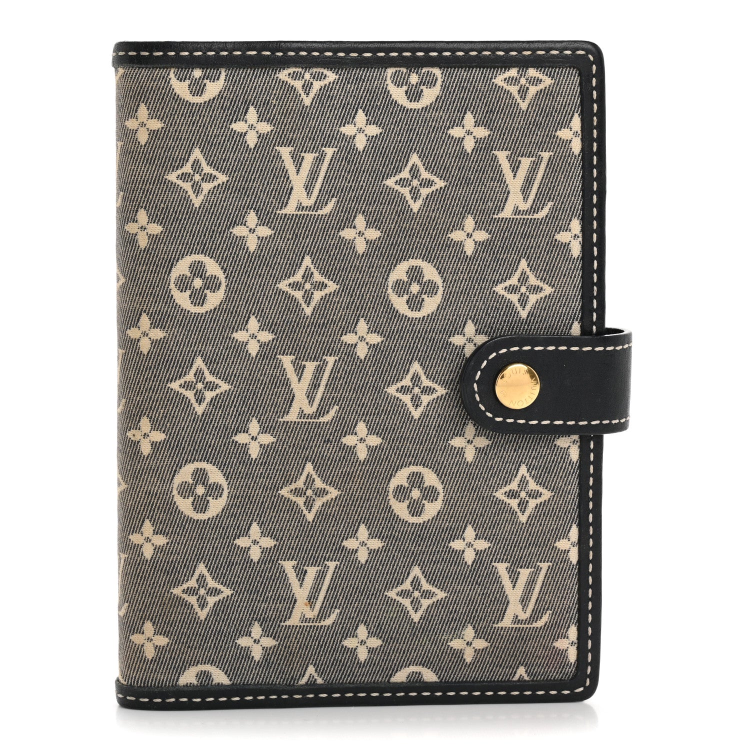 Louis Vuitton Mini Monogram Small Ring Agenda Cover Blue 1 of 12