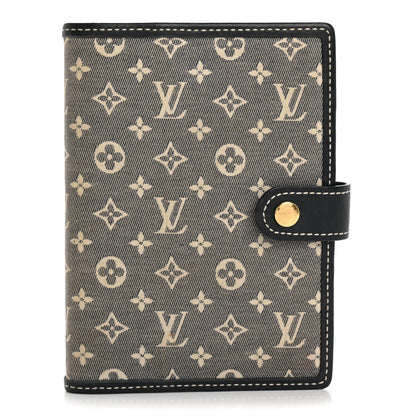 Louis Vuitton Mini Monogram Small Ring Agenda Cover Blue 1 of 12