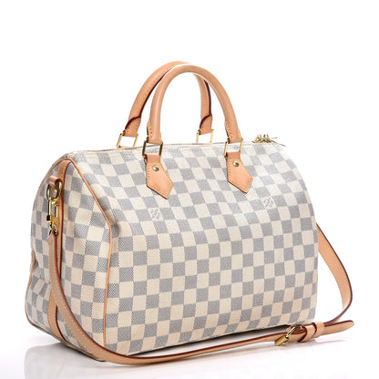 Louis Vuitton Damier Azur Speedy Bandouliere 30 4 of 15