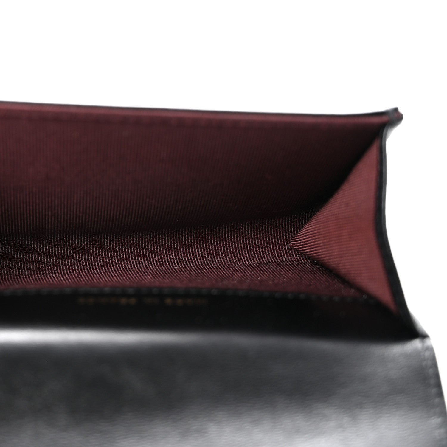 Chanel Lambskin Quilted Flap Card Holder Wallet Black 5 of 8