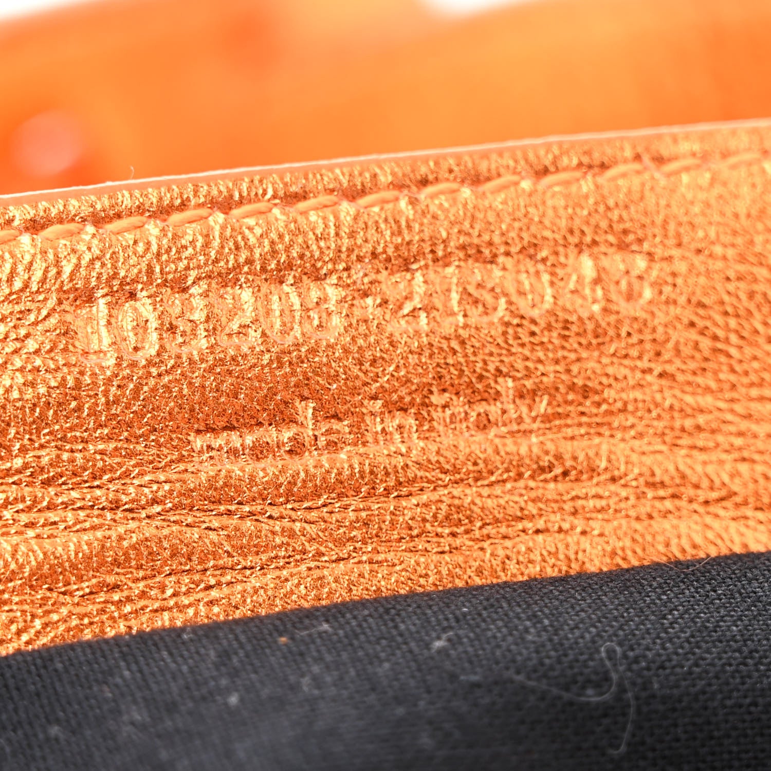 Balenciaga Metallic Agneau Classic Hardware First Orange 8 of 19