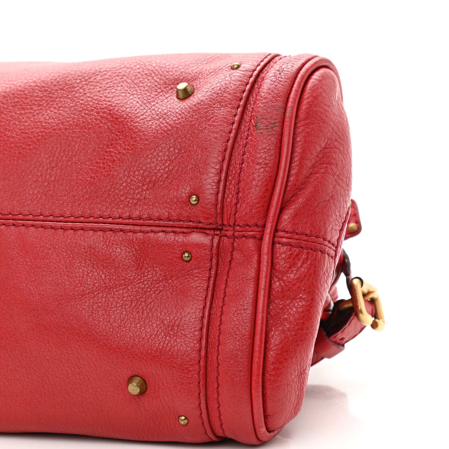 Calfskin Medium Paddington Satchel Rouge