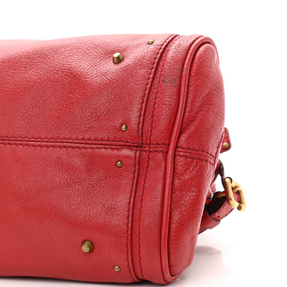 Chloe Calfskin Medium Paddington Satchel Rouge 6 of 15
