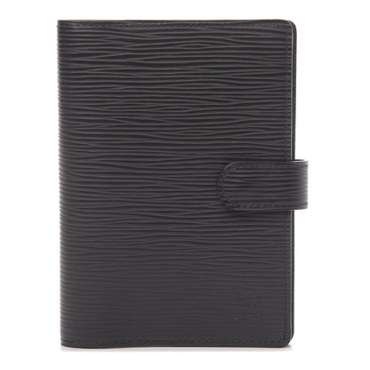 Louis Vuitton Epi Small Ring Agenda Cover Black 1 of 6