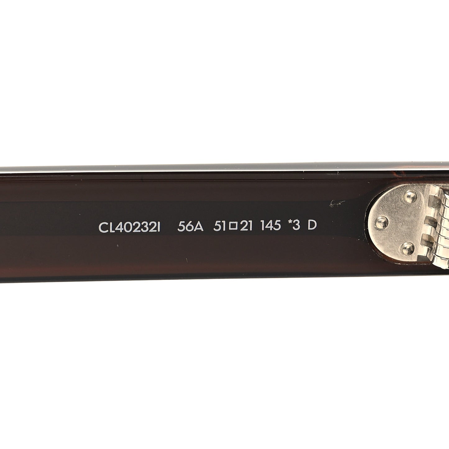 Acetate Black Frame 41 Sunglasses CL402321 Striped Havana