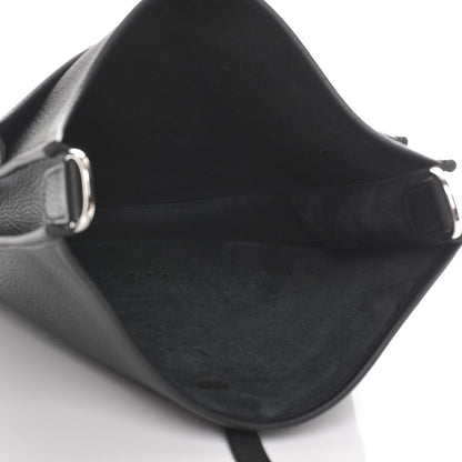Hermes Taurillon Clemence Evelyne III PM Black 5 of 7
