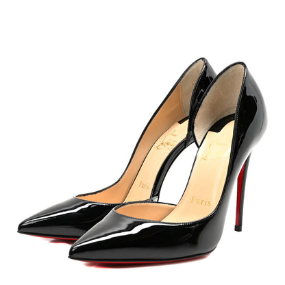 Christian Louboutin Patent Iriza 100 Pumps 36 Black 4 of 8