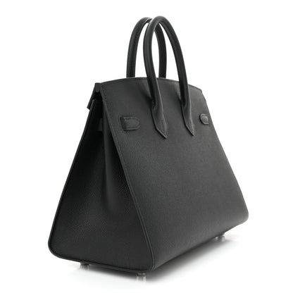 Hermes Epsom Birkin Sellier 25 Black 3 of 11