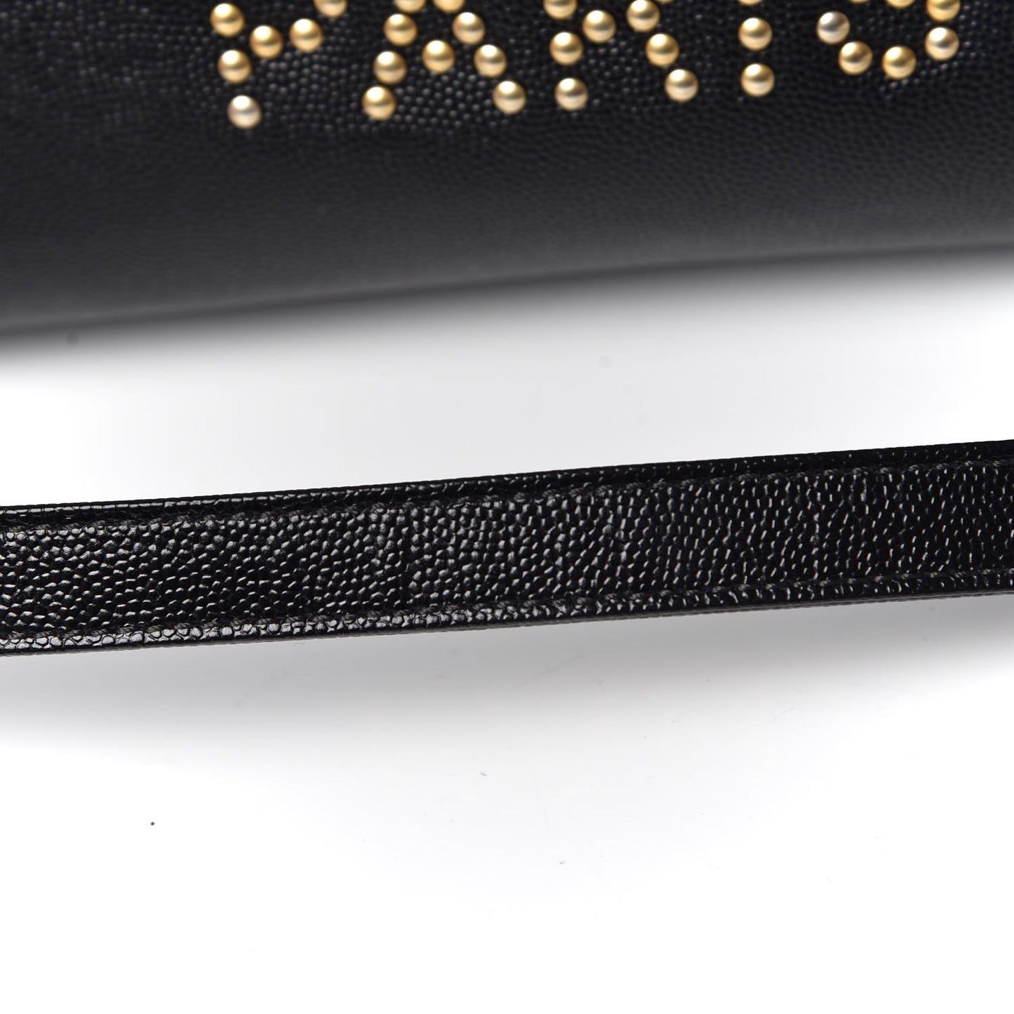 Caviar Small Studded Deauville Tote Black