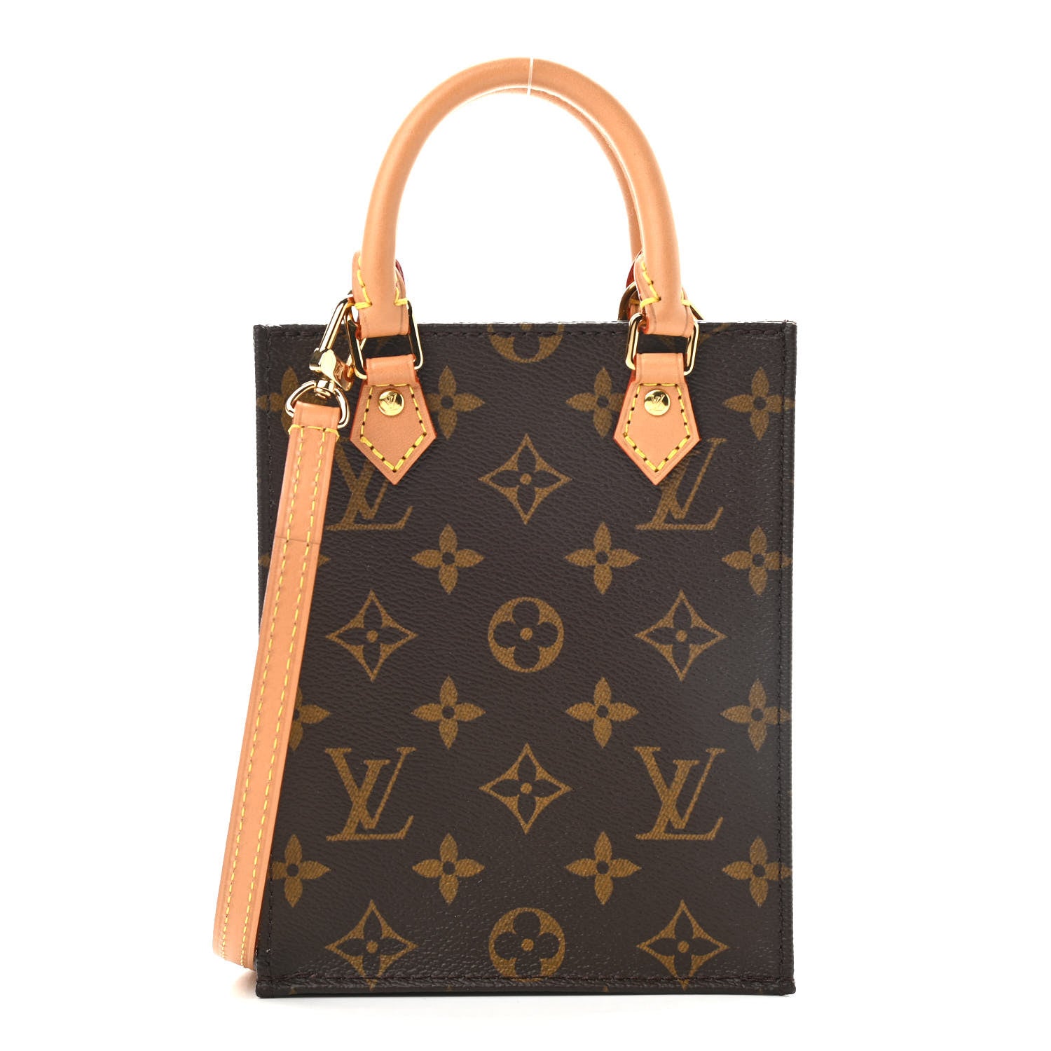Louis Vuitton Monogram Petit Sac Plat 1 of 11